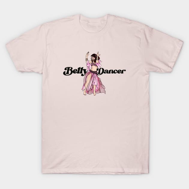 Belly Dancer T-Shirt by bubbsnugg